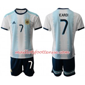 Maillot/Tenue Argentine ICARDI 7 Enfant Domicile Copa América 2019